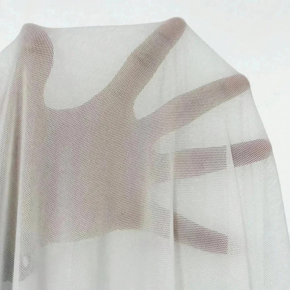 Asymmetrical Hem Crop Bustier Lace Top - Picture 6 of 7